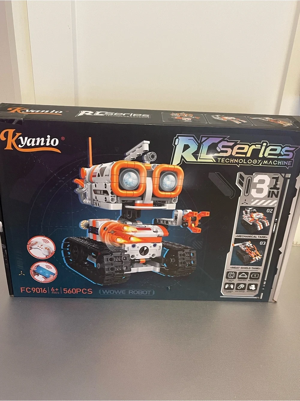 4 in 1 STEM Educational Building Block Robot App & Remote Control Robot for Kids